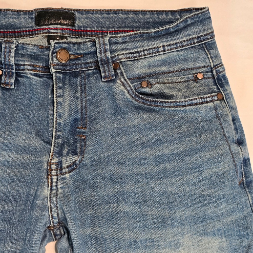 Steve's Jeans Mens 30x30 Medium Wash Straight Leg Stretch Denim Blue SU9AADJA - Picture 11 of 16